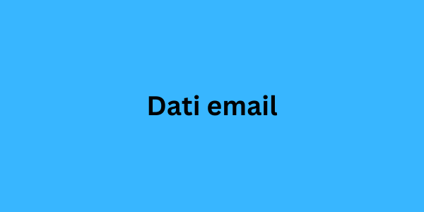 Dati email