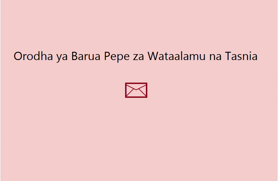 Orodha ya Barua Pepe za Wataalamu na Tasnia