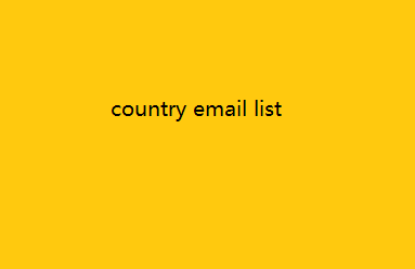 country email list