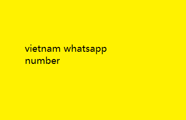 vietnam whatsapp number