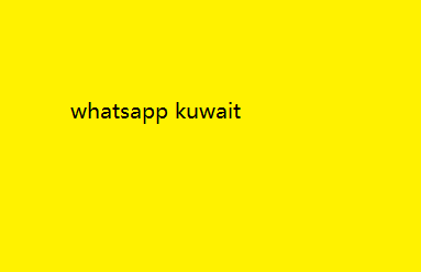 whatsapp kuwait