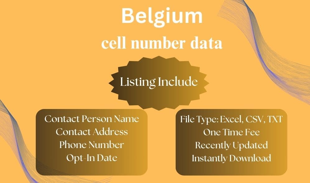 Belgium cell number data