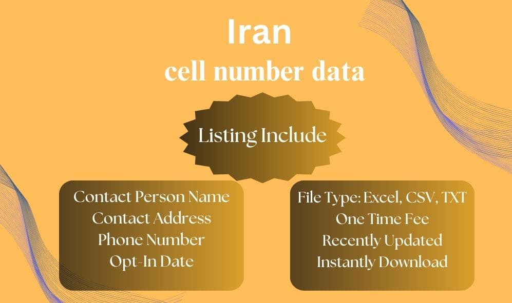 Iran cell number data